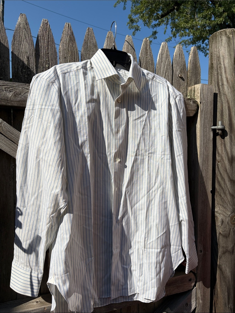 Borrelli for Papillon size 15.5/39 cotton dress shirt!!!
